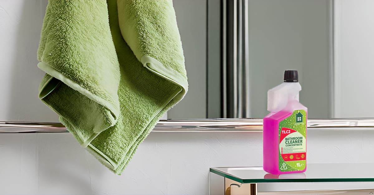 100 dose Eco Bathroom Cleaner Concentrate. Removes 99.99% of bacteria, plant based, made in the UK and biodegradable. Makes 100 spray bottles. By The Little Cottage Cleaning Company