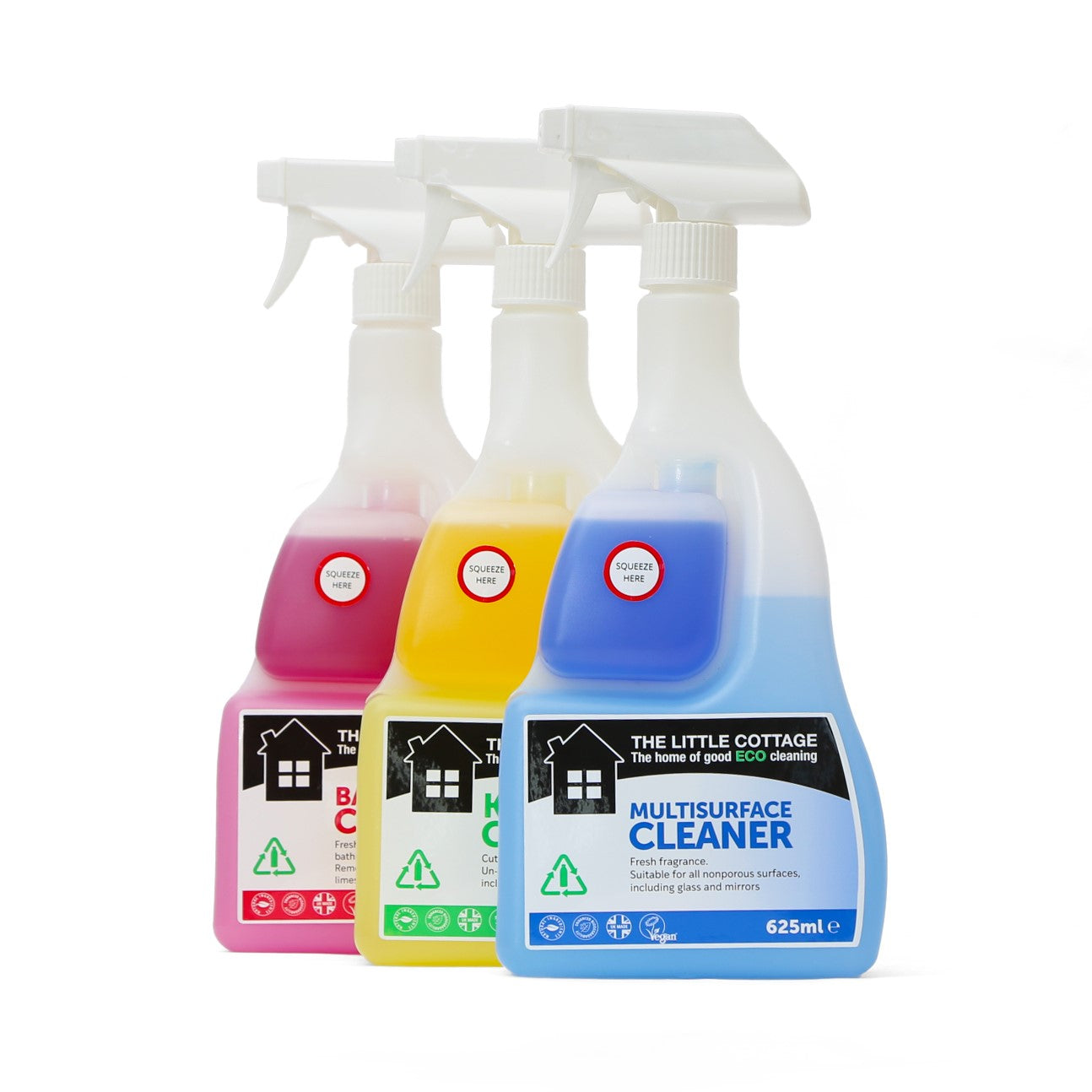 Domestic Cleaning Sprays & Solutions – The Little Cottage Cleaning Company