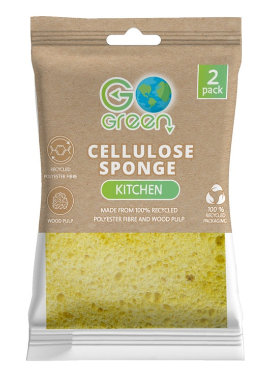 Cellulose Kitchen Sponge 2 Pack