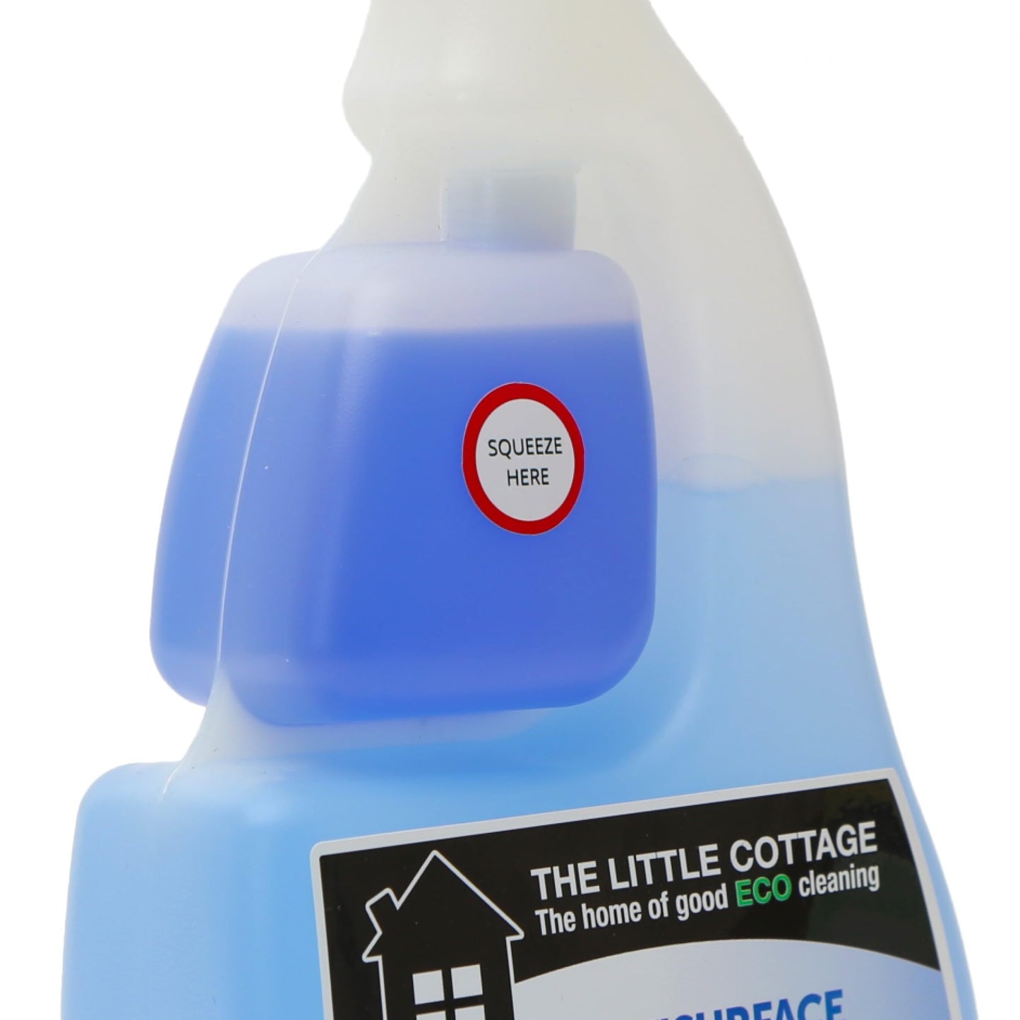 9 bottles in 1 Eco Multi Surface Cleaner 625ml. Suitable for all hard surfaces including glass and mirrors. Plant based and biodegradable. Supplied ready to use with further 8 refills. UK Made