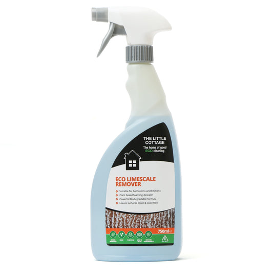 Eco Limescale Remover - 750ml.    Plant based and biodegradable, our eco limescale remover performs as well as the best selling chemical brands.