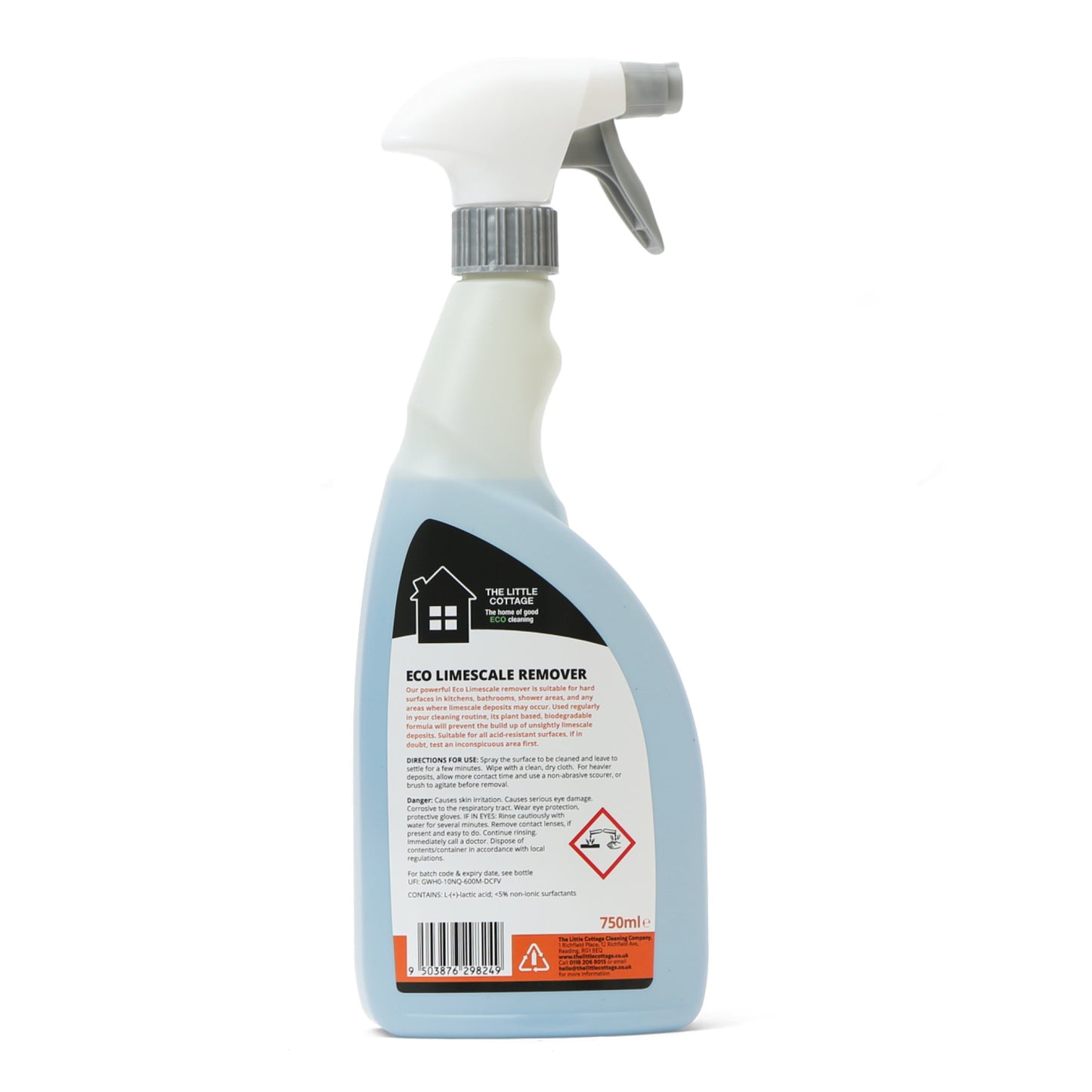Eco Limescale Remover - 750ml x 6 bottles.    Buy more - save more!