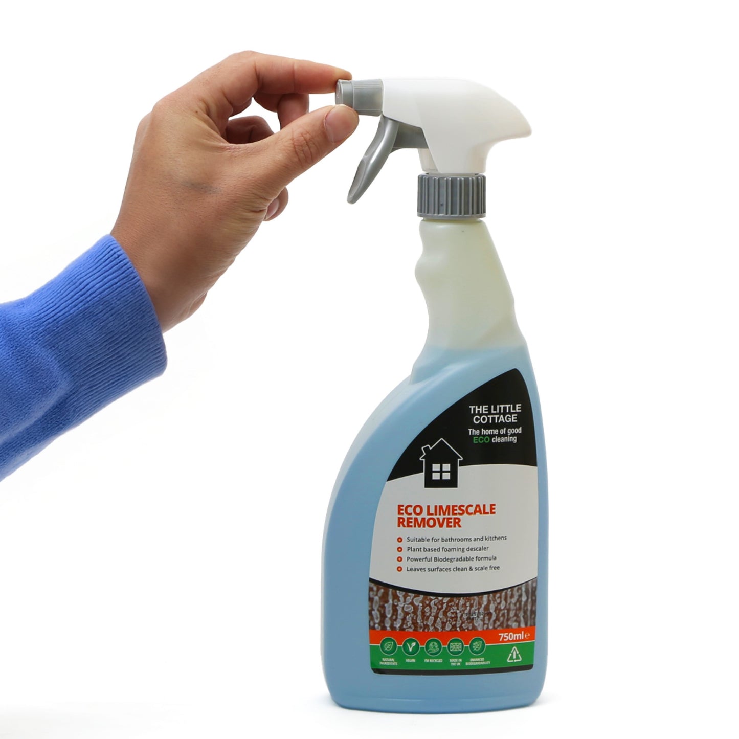 Eco Limescale Remover - 750ml x 6 bottles.    Buy more - save more!