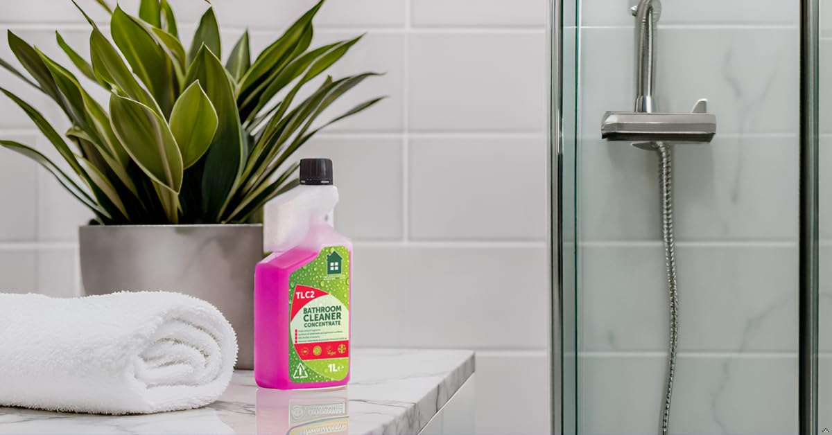 100 dose Eco Bathroom Cleaner Concentrate. Removes 99.99% of bacteria, plant based, made in the UK and biodegradable. Makes 100 spray bottles. By The Little Cottage Cleaning Company