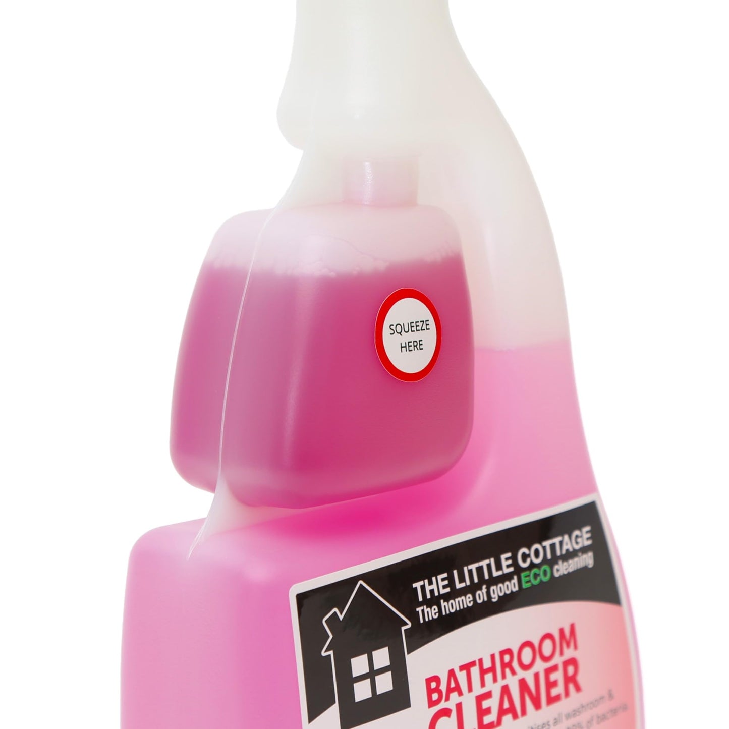 9 bottles in 1 Eco Bathroom Cleaner 625ml. Kills 99.99% of bacteria, removes watermarks and prevents limescale build up. Plant based and biodegradable. Supplied ready to use with further 8 refills.