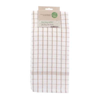 Eco Friendly Tea Towels made from Recycled Materials 2 Pack